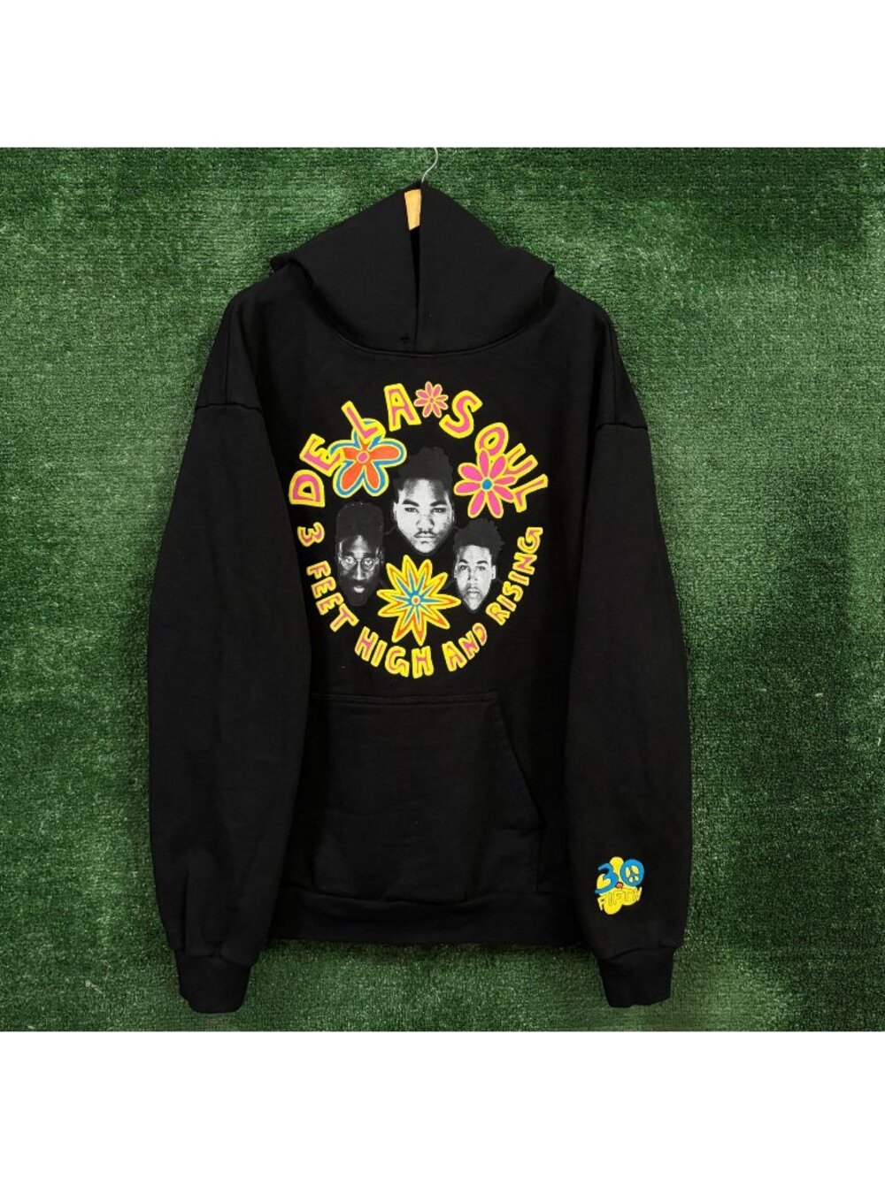 De La Soul High and Rising Flower Hoodie Size 2XL
